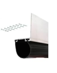 Universal Garage Door Bottom Weather Seal Replacement Kit for Up to 18 Door