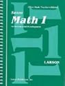 Saxon Math 1: Home School Teachers Edition (Homeschool Math Grade 1)
