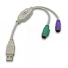 USB auf 2x PS/2 Adapter f�r Tastatur und Maus