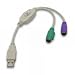 USB auf 2x PS/2 Adapter f�r Tastatur und Maus