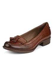 Footglove™ Fashion Leather Wide Fit Tassel Loafers