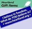 I Believe in Freedom Bumper Sticker