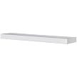 24" Flat White Wood Shelf