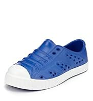 Eva Multiple Punch Hole Mock Trainers