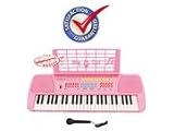 Children 49 Keys Electronic Piano Music Keyboard Pink KB49PK