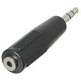 Generic 2.5MM Jack to 3.5MM Plug Stereo Headset Adapter