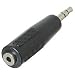 Generic 2.5MM Jack to 3.5MM Plug Stereo Headset Adapter