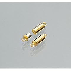 Magnet Kettenverschlu� 8 mm H�lse vergoldet, nickelfrei 2 St�ck