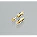 Magnet Kettenverschlu� 8 mm H�lse vergoldet, nickelfrei 2 St�ck