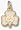 image Univ Of Notre Dame Shamrock 7/16" Charm/Pendant