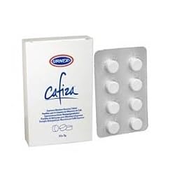 Urnex Cafiza Espresso Machine Cleaner Tablets, Blister Pack (32, 2 oz tablets)