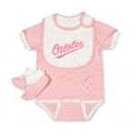 SAVE $5 - Baltimore Orioles Infant Bib and Bootie Set $12.99