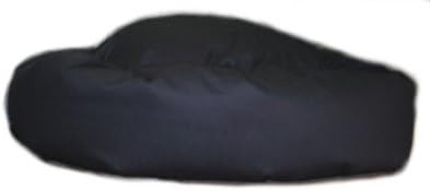 Mammoth Medium Donut Dog Bed Black Canvas