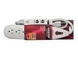 Belkin 6OUTLET Surge Protector 1180JLS Av $75KCEW 6FT Cord