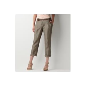 Buy Ann Taylor Loft Ladies Mushroom Marisa Slouch Pleated Pants by Ann Taylor LOFT