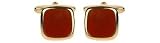 Cornelian Cushion Cufflink