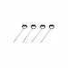 Fruit Basket Set of 4 Mocha Spoons by Alessi