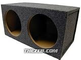 SubZone HC-12D Dual 12 Sealed Sub Box - 1.2 cf per sub