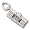 Rembrandt Charms White House Charm, Sterling Silver
