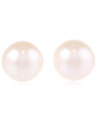 14k Gold Akoya Cultured 7-7.5mm Pearl Earrings