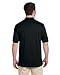 Jerzees Men's Jersey Polo with Spotshield, Black, Large