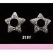 Non-piercing Rhinestone Nipple Jewelry Nipple Shields 5 Point Star # 3161
