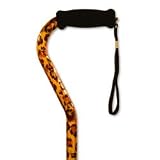 Product details for Walking Cane - Leopard. This Walking Stick Cane has push button height adjustment and a weight capacity of 250 lbs