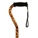 Walking Cane - Leopard. This Walking Stick Cane has push button height adjustment and a weight capacity of 250 lbs