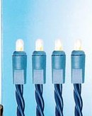 Crystal Bright Teeny White Lights 100ct with Green Wire - 10 Sets - 1000 Lights Total