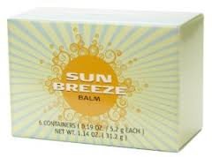 SunBreeze® Balm - 6 Small Containers (0.19 oz./5.2 g each container)