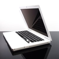 TopCase BLACK Keyboard Silicone Skin Cover for Macbook 13