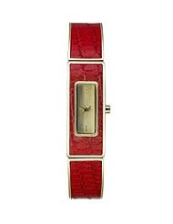 DKNY Astoria Brown Leather Steel Bangle Womens watch #NY8882