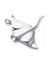 Manta Ray Charm