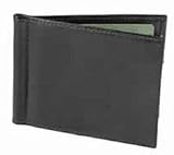 Bosca Nappa Leather Collection Money Clip With Credit Pockets