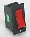 Power First 2VLN1 Rocker Switch, Maintained, SPST, 16/12A
