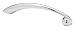 Liberty Hardware PN0704V-CHR-C 96mm Comet Pull
