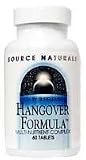 Source Naturals - Hangover Formula, 60 tablets