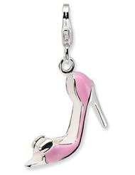 New Amore La Vita Sterling Silver 3D High Heel Charm with Lobster Clasp