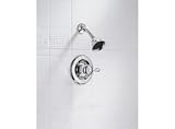 Delta Leland Monitor 14 Series Shower Set with Valve and Metal Handle