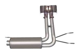 Gibson 66551 Super Truck Stainless Dual Exhaust System