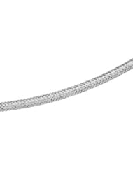 Basket Weave Chain With 14K Goldy Lobster Clasp Stainless Steel Ch362 16 Inch