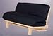 Tri-fold Hardwood Futon Frame - Queen Size