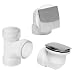 Mountain Plumbing Drains BDWSQA Square Style Bath Waste and Overflow Plumber Atilde cent iuml iquest