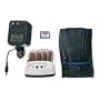 HP DSCA40 digital camera accessory kit, 32MB SD card, 4 nimh batteries/charger