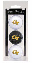 Georgia Tech Yellow Jackets Golf Ball Pack Of 3)