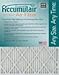 Accumulair FC17X22_4 MERV 6 Rating Air Filter/Furnace Filters, 17x22x1 (16.5 x 21.5) - 4 pack