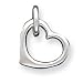 Sterling Silver Heart Charm - QC4533