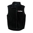 Card Player Black Fleece Vest (L)