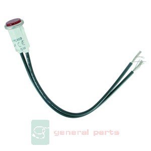 Selecta Switch SL53215-7-BG SIGNAL LIGHT;1/2 RED 250V