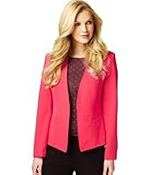 Open Front Tailored Jacket